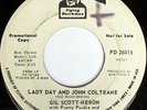 rare Soul 45 GIL SCOTT-HERON lady day Listen