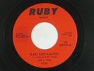 SAM E. SOLO northern soul 45 TEARS KEEP FALLING  RUBY