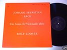 ROLF LOOSER 1 signed Bach Cello VDE Swiss LP