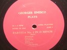 violin- ENESCO plays BACH Sonatas and Partitas on 3 LPs