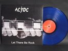 AC/DC, Let There Be Rock, Clear Blue Vinyl, LP, Albert