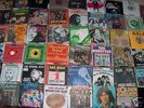 über 350  SINGLES Internat. ab 50er J. Musikbox Jukebox