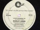 SHIRLEY LEWIS love's warming up BOOGIE 12