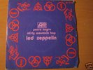 LED ZEPPELIN BLACK DOG  SPAIN 1971 P/S 45