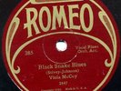ROMEO 385 Viola McCoy  BLACK SNAKE BLUES in E 1927