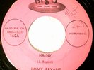 Jimmy Bryant - Big J 162 - 1960's - 45 RPM Record