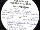T LA ROCK - LYRICAL KING LP RAP TEST PRESS PROMO