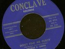 Rare Northern Soul 45 - GEORGE E. SMITH (Conclave)