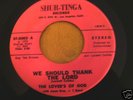 THE LOVER'S OF GOD-WE SHOULD THANK THE LORD- SHUR-TINGA
