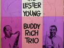 LESTER YOUNG & BUDDY RICH TRIO Original 1956 NORGRAN LP