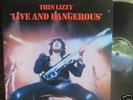 THIN LIZZY LIVE AND DANGEROUS U.K. LP   MINT