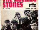 45 T  ROLLING STONES NOT FADE AWAY I WANNA LENNON RARE