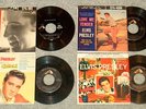 4 original Elvis Presley EPA 45 Records in good sleeves