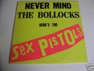 Sex Pistols Never mind Bollocks blank back Original LP