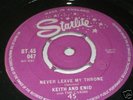 IT'S ONLY A PITY; KEITH & ENID: ST ST.45 047; MINT