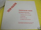 Iron Maiden Live in New York LP/EP DJ copy