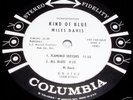 MILES DAVIS KIND OF BLUE ORIG CS8163 STEREO PROMO LP
