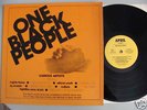 ONE BLACK PEOPLE Rare Roots Compilation APRIL Label NM-