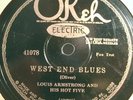 25) 78 RPM   LOUIS ARMSTRONG HOT FIVE   OKEH 41078