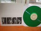 the beatles  white unplugged album vinyl green lp
