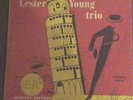 LESTER YOUNG TRIO  10 INCH LP  DAVID STONE MARTIN COVER