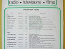RARE ITALIAN LIBRARY  “Holiday for Voices”  Music Scene