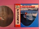 THE VENTURES THE BEST OF SURFIN' JAPAN LP w/OBI RARE