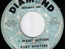 Ruby Winters 45 on Diamond Northern Soul