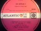 LED ZEPPELIN II EX UK 1969 Red/Plum Atlantic Rock LP