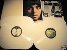 BEATLES WHITE ALBUM  1978 FRENCH SET on WHITE VINYL  EX