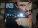 JOHNNY HALLYDAY 33T SANG POUR SANG VINYLS TRANSPARENTS