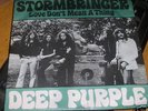 Deep Purple Stormbringer 45 Pic Sleeve Puple Rec 1974