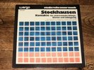 STOCKHAUSEN    Kontakte   ELECTRONIC MUSIC     WERGO