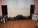 DJ Setup with 120+ Scouse House Records