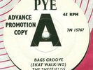 THE SHEFFIELDS Bags Groove PYE 1965 MINT DEMO * RARE *