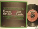 EMIL MANGELSDORFF Spiritual Jazz  SABA EP F. HARTSCHUH