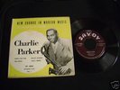 Rare 50s Jazz Ep with Cover- Charlie Parker - Savoy #1