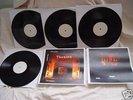 Therion Live Gothic 4 LPs TESTPRESSING +Printout
