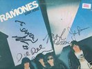 RAMONES - LEAVE HOME (SIGNED BY ALL FOUR) - LP