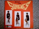 MEET THE SUPREMES LP Original 1963 MOTOWN Stools Cover