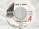 TOM & JERRY looking at you SIMON &GARFUNKEL PROMO EMBER