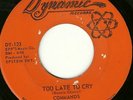 Commands -Too Late To Cry  - Northern Soul