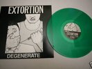 EXTORTION-Degenerate LP GREEN infest punk cult ritual