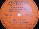 Bill Haley S LONDON DEMO  GB  50s  Rock The Joint  Mint