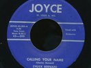 45-R&B-Joyce 305-Chuck Bernard & Blue Notes -RARE