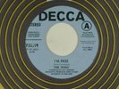 THE WHO 45 I'M FREE   DECCA dj
