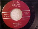 TOMMY WILLS 45 RPM MAMBO LIL CLUB MIAMI 503