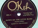 Okeh 8096 KING SIDNEY BECHET w Rosetta Crawford EE-/E
