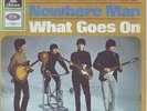 The Beatles - Nowhere Man/Lippenstift Reklame ++ Odeon