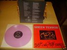 Sheer Terror - just can't hate enough LP PINK /50 nyhc